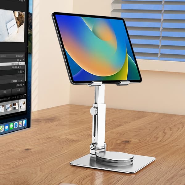 360º roterbar tabletstander Silver Silver