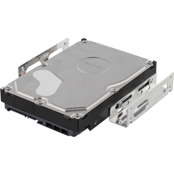 Mounting angles for 3.5" hard drive in 5.25" space