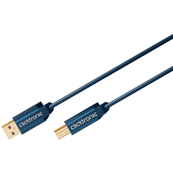Adapterkabel från USB-A till USB-B 2.0