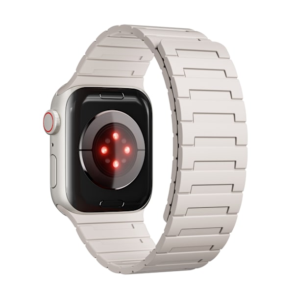 Magnetisk løkkerem til Apple Watch (42/44/45/49 mm) - EU-patent Hvid