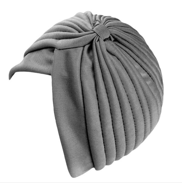 Kemohue, Blød Beaniehue til Kræftpatienter DarkGrey DarkGrey