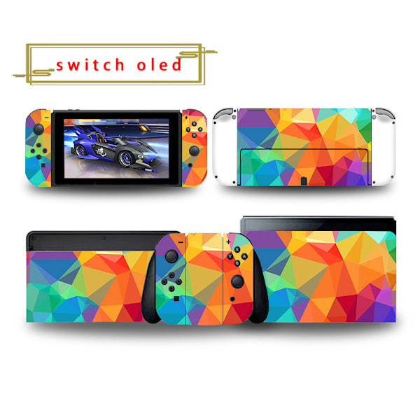 Nintendo Switch OLED-skin MultiColor