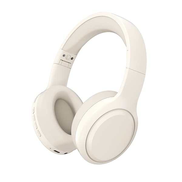 Cloud Rock White Bluetooth-hörlurar DR-03 - Uppslukande ljud