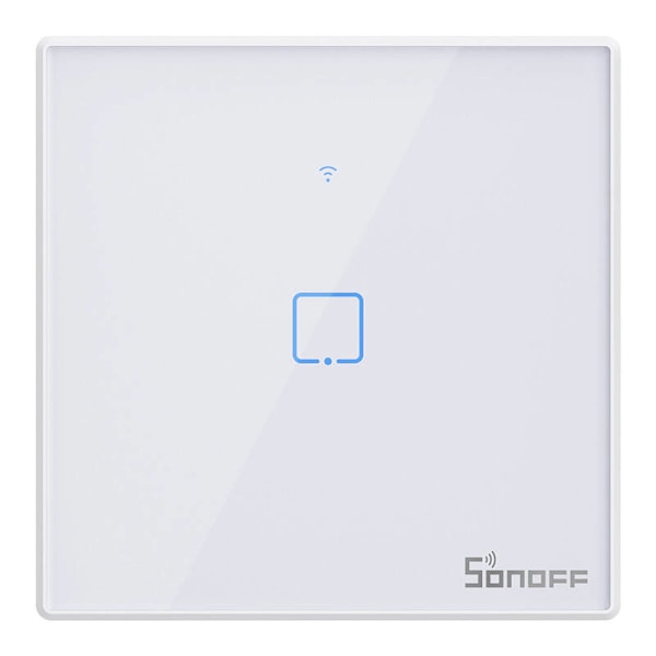 Smart Switch WiFi + RF 433 Sonoff T2 EU TX (1-kanal) opdateret