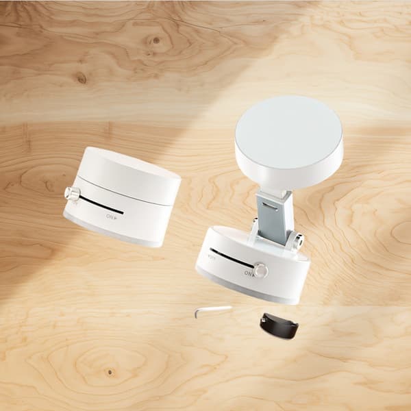 Magneettinen puhelinteline White White