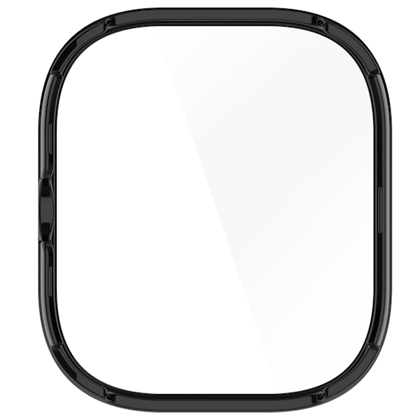 Etui med indbygget skærmbeskytter til Redmi Watch 5 Sort
