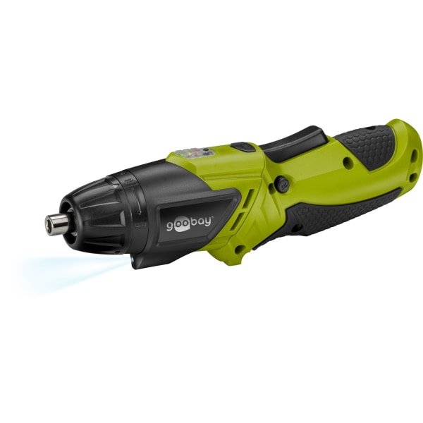 Mini batteridriven skruvdragare 3,6 V med LED-ljus