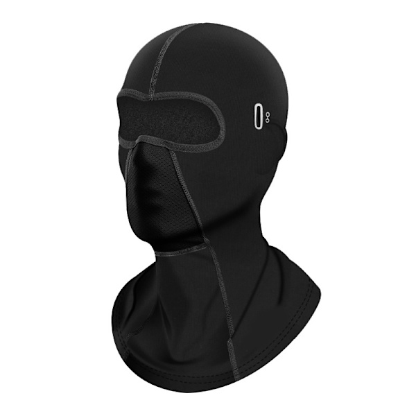 Lång cykelmask för kallt väder Svart