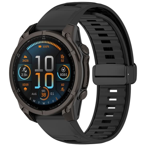Ranneke Garmin-älykellolle Black 26 mm Black 26 mm