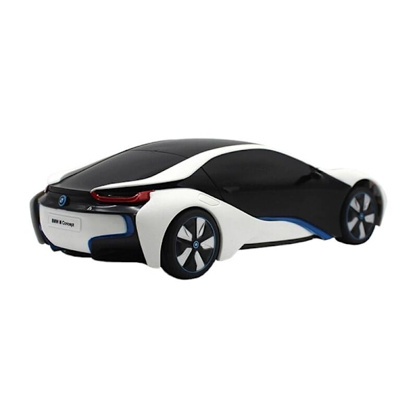 RASTAR R/C 1:24 BMW i8 kauko-ohjattu auto- UV-herkkä (valkoinen ja keltainen)