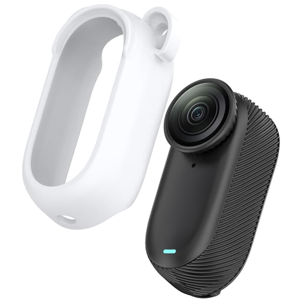 Insta360 GO 2 Silikone Beskyttelsesetui Bærbar Version White White