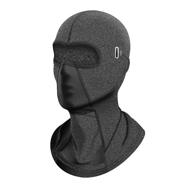 Lång cykelmask för kallt väder Grå