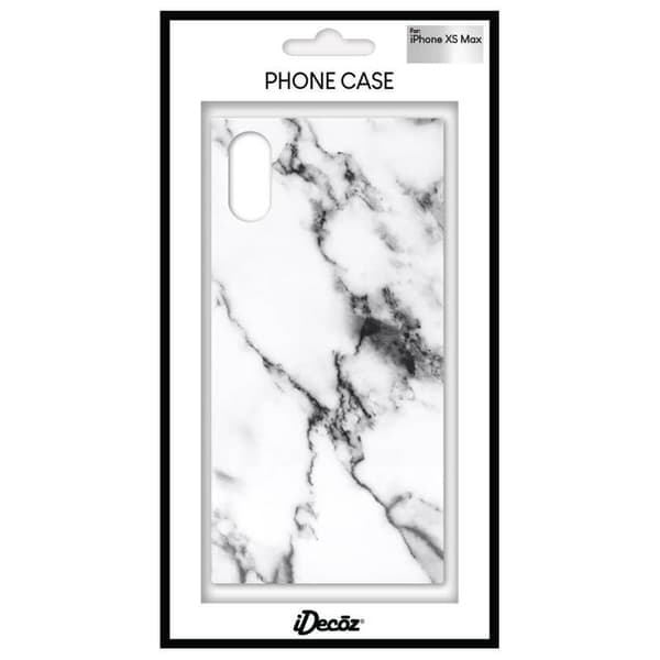Mobilskal Vit Marble  iPhone XS Max