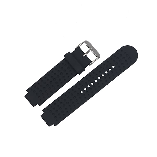 INF Ersättande Klockarmband i Silikon Garmin Forerunner 220/230/235/630/620/735XT, Garmin Approach S20/S5/ S6 Svart