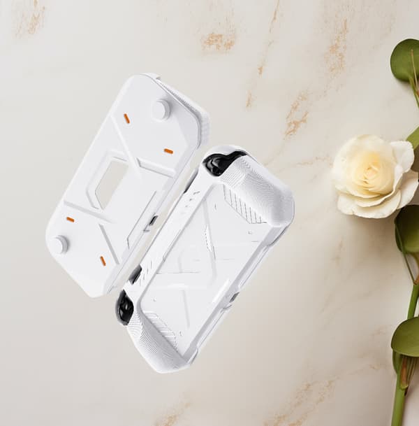 Skyddsfodral för Nintendo Switch 2 TPU+PC-skydd White White