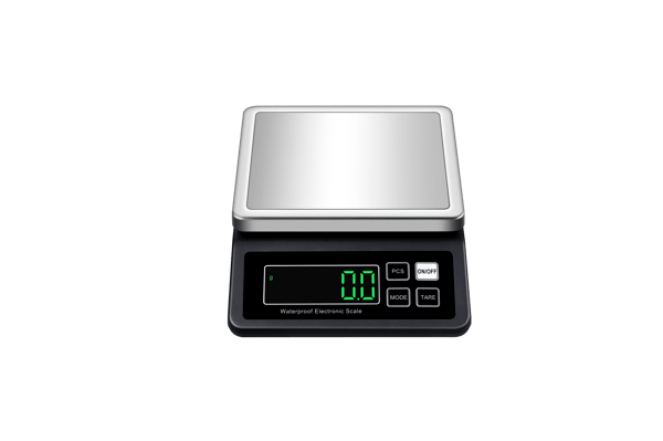 Elektroninen digitaalinen vaaka Black 10kg/1g Black