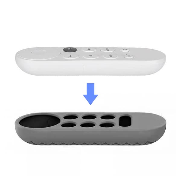 Fodral för Google Chromecast 2020 Fjärrkontroll Grey Grey