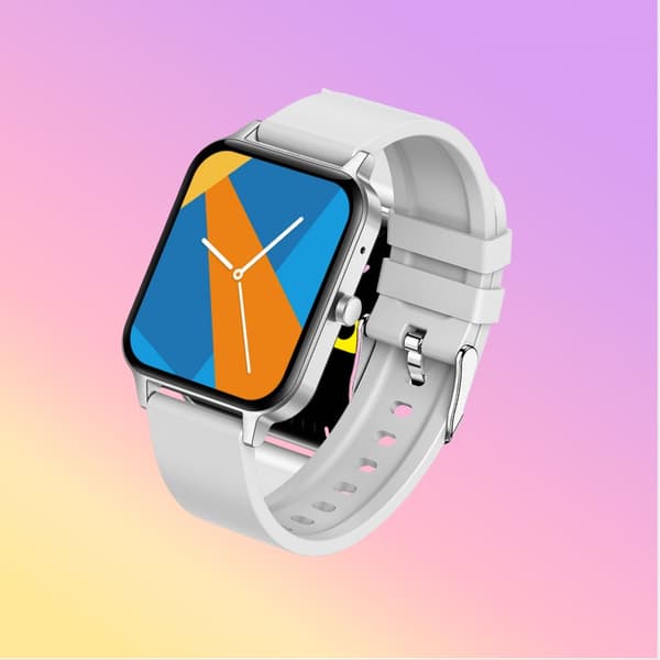 MX7 Smartwatch: Bluetooth-opkald og sundhedsovervågning Silver Silver