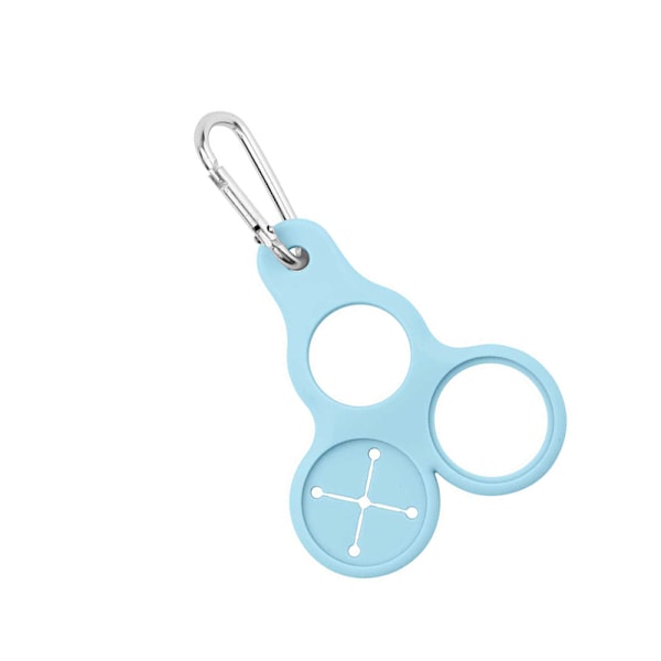 Silicone Vattenflaskhållare Clip - 4-pack Blå