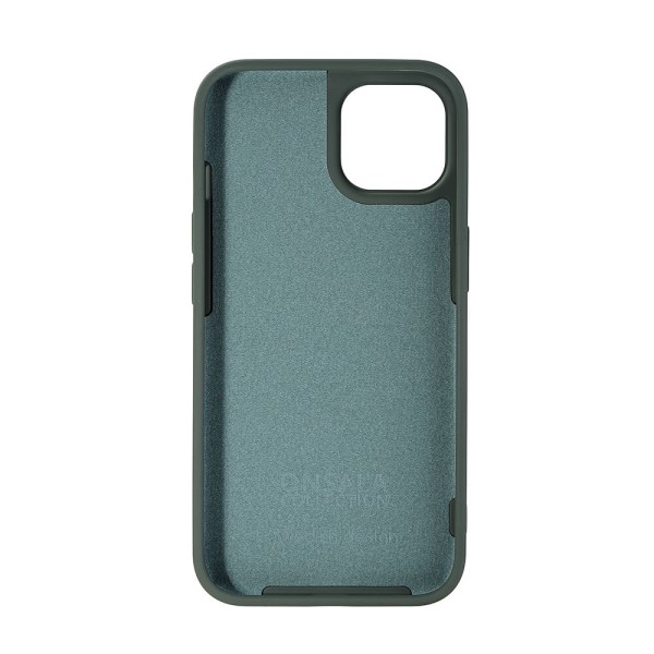 Mobilskal Silikon Olive Green - iPhone 13/14