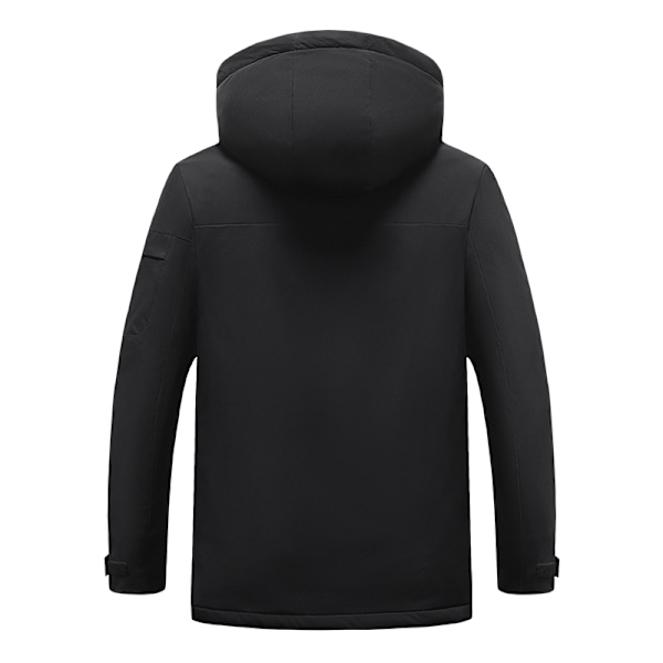Musta lämmitetty takki - Dual Control 9 vyöhykettä 4XL