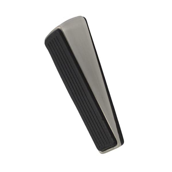 Dörrstopp i satin nickel zinklegering - Förbättrad säkerhet
