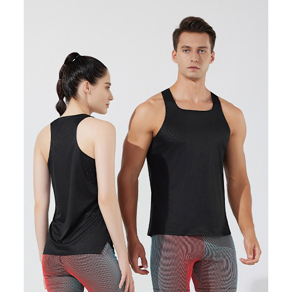 Kvindeløb hurtigttørrende løbe tanktop M M
