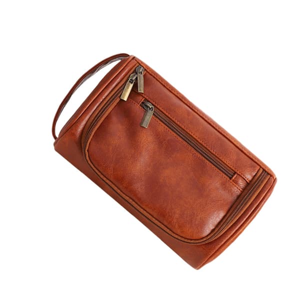 Ny necessär för män - Snygg & rymlig design Brown Brown
