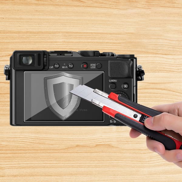 Panasonic LX100 skärmskydd i härdat glas