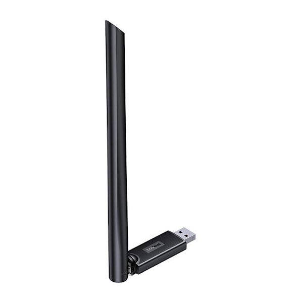 Baseus FastJoy Wi-Fi-sovitin antennilla, 150 Mbps (musta)