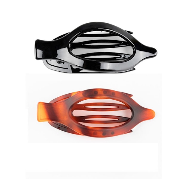 Eleganta löv hårspännen - Set om 2 Multicolor2 Multicolor2