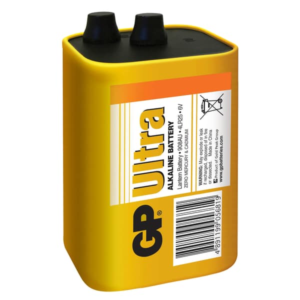 Batteri Alkaline 4LR25/908AU 6V 1-Pack