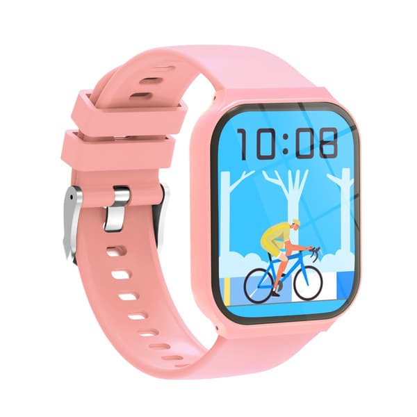 Multifunktionell Smartwatch med Bluetooth-samtal och Hälsoövervakning, kompatibelt med Android och iOS Pink Pink