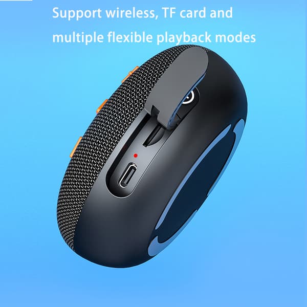Magnetisk Bluetooth Vandtæt Højttaler Black Black