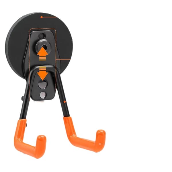 Magnetiske kroge - Robust opbevaring til værktøj Orange Orange