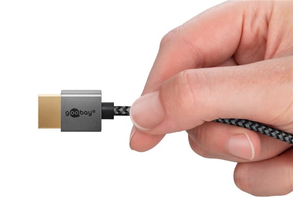 Ohut, erittäin nopea HDMI-kaapeli