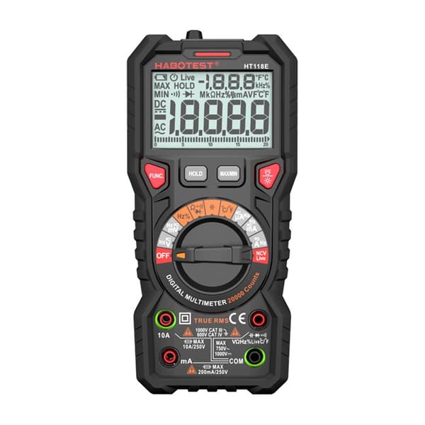 Habotest HT118E yleismittari True RMS NCV