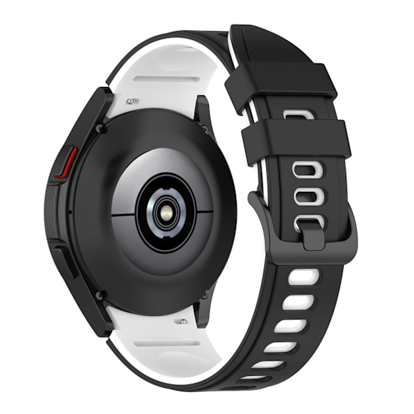 Silikone urrem til Samsung Watch 4 Sort hvid