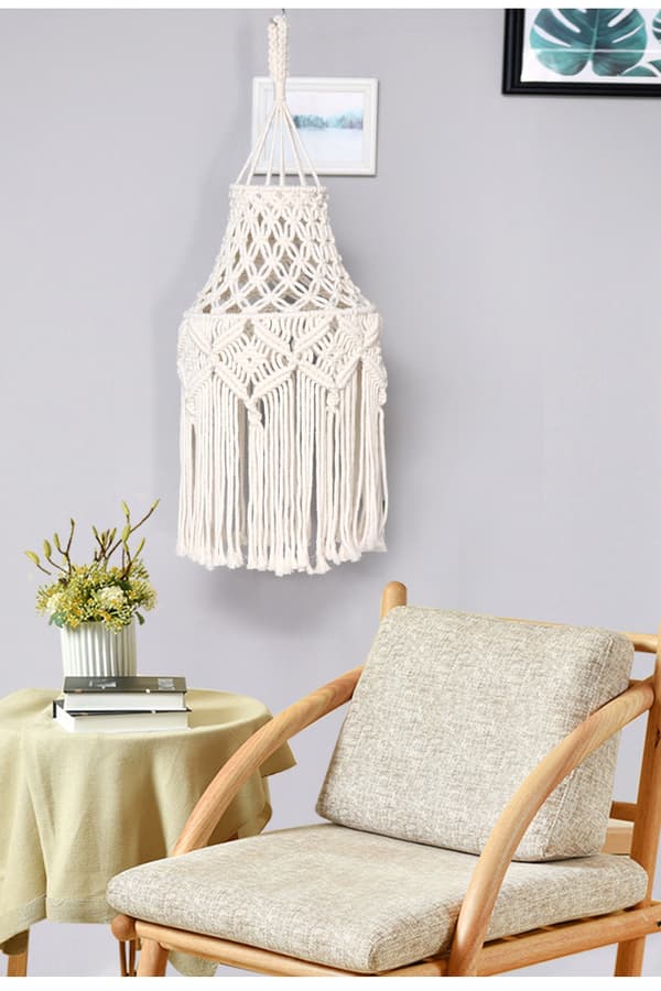 Bohemian Woven Lampeskærm