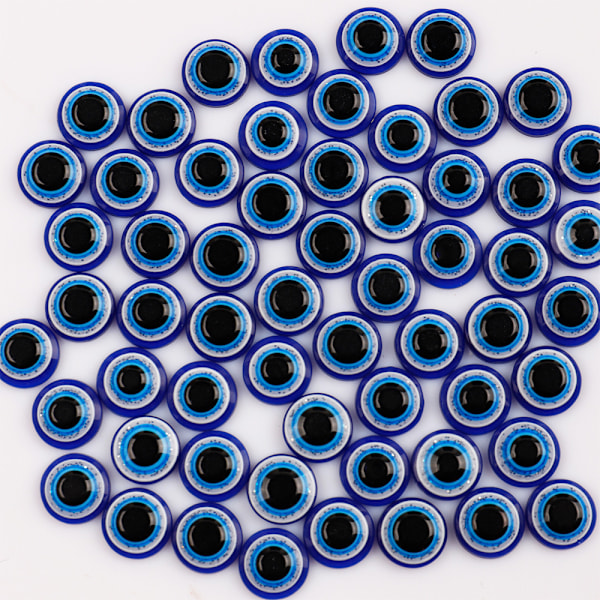 Resin Evil Eye DIY Kit - Marineblå M
