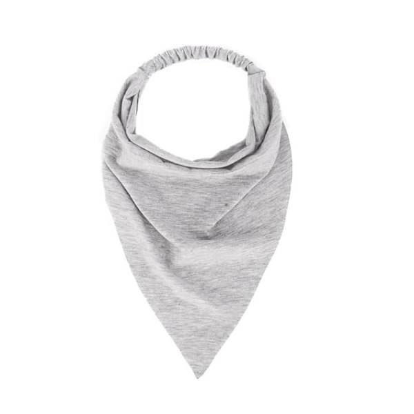Triangle Headscarf - mångsidigt och snyggt hårtillbehör Grå