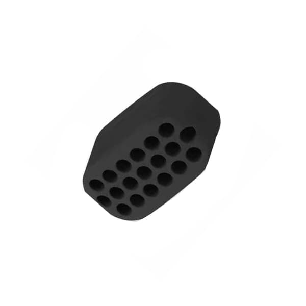 Leukaharjoitussilikoni 3 kpl Black Black