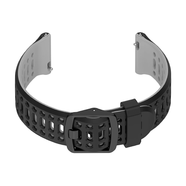 Klockarmband för Coros Grå+svart 22 mm
