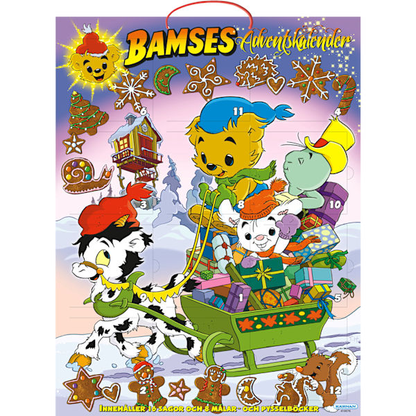 Adventskalender Bamse Fyndiq