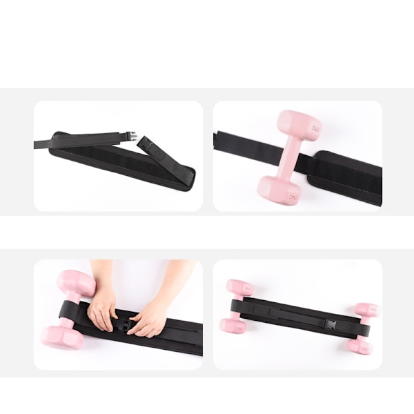 Yoga Resistance Band - Single Pack (Dumbbells Not Included)
