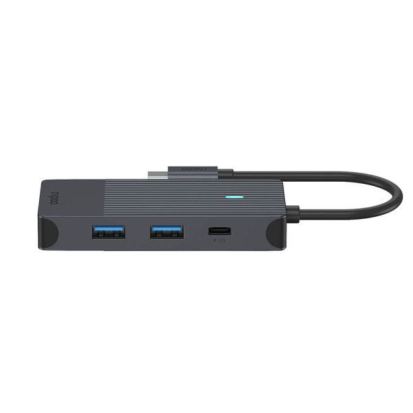 RAPOO Multiport USB-C UCM-2001 4-i-1 USB-C-Adapter