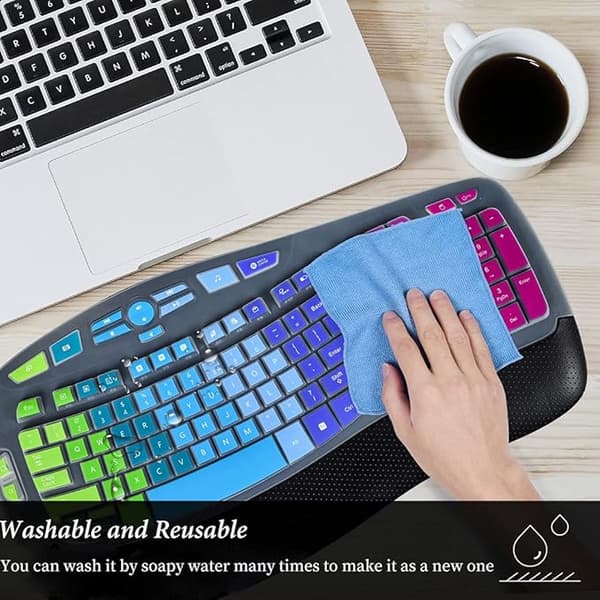 Logitech MK350 trådløs Bluetooth-tastaturbeskytter MultiColor MultiColor