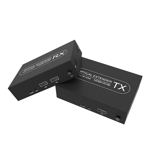 20 KM HDMI KVM -laajennus kuituoptiikan yli - YZ-FIB030-TX/RX V0