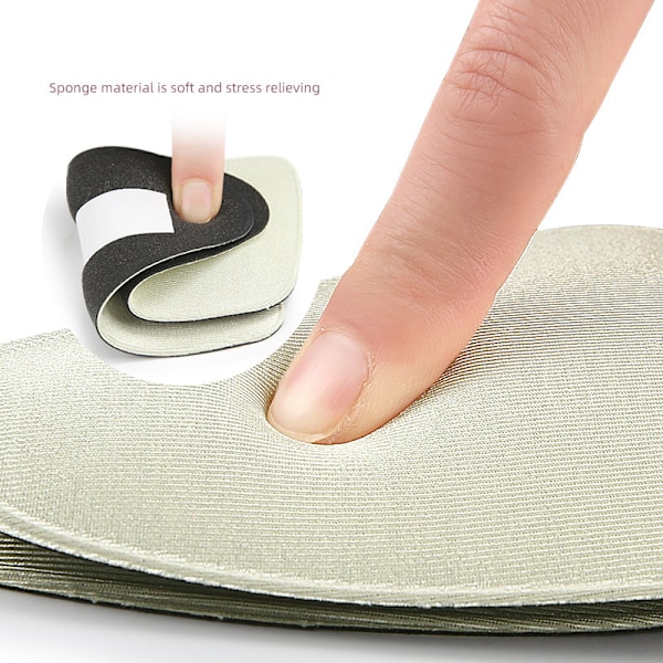 Beige forfodspuder - strikket stof og svampemateriale Beige