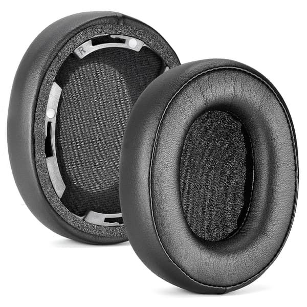 Sort udskiftning af ørepuder til Audio-Technica ATH-SR50BT (2-pak)